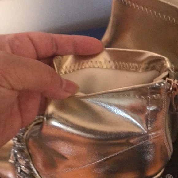 Qupid Gold Booties - Picture 5 of 5